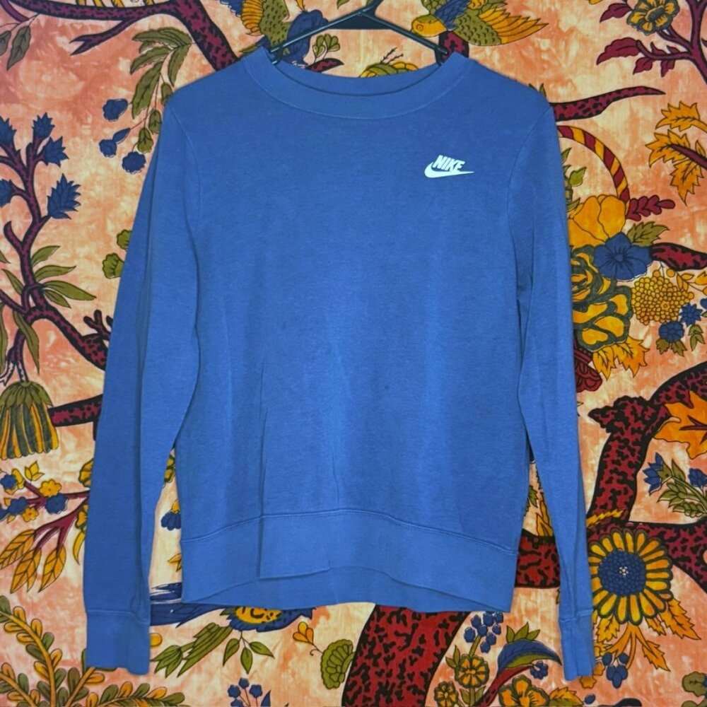 Basic Blue Nike Crewneck